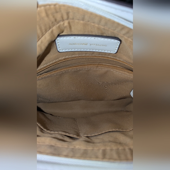 Adrienne Vittadini White Shoulder Bag - Picture 6 of 8